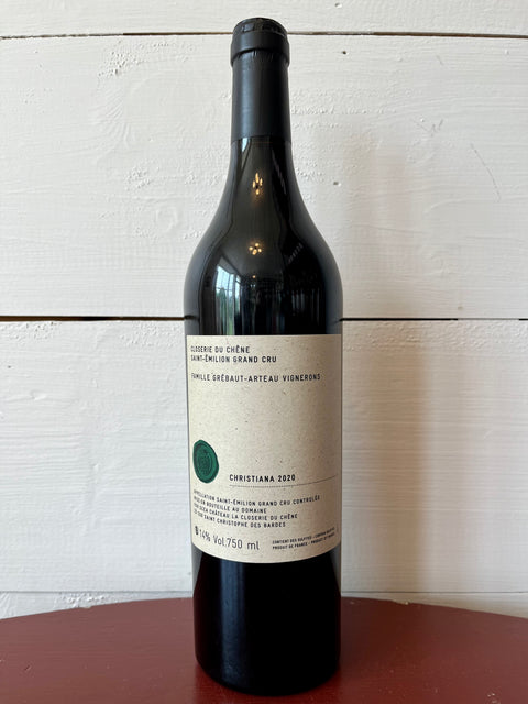 Closerie du Chene, Christiana 2020 Grand Cru
