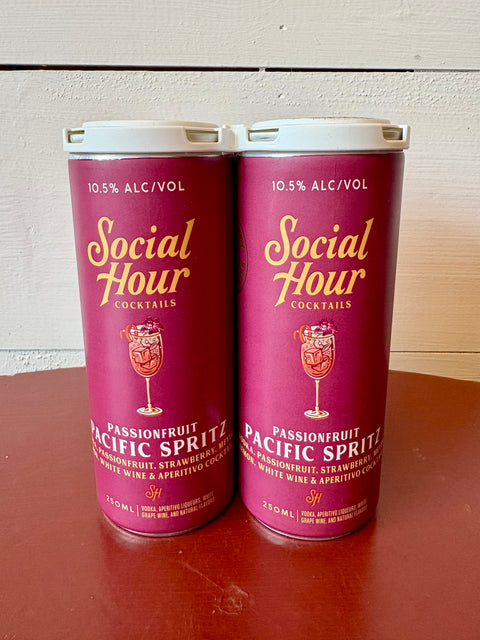 Social Hour Passionfruit Pacific Spritz 4-Pack