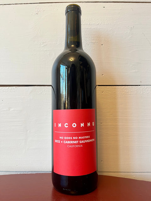 Inconnu 'No Gods, No Masters' Cabernet Sauvignon 2022
