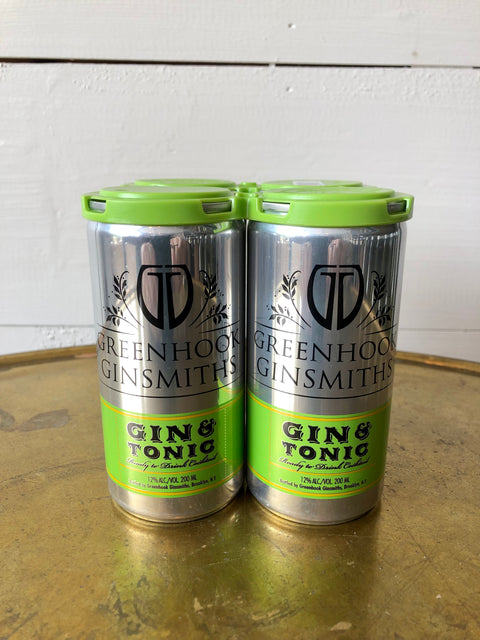 Greenhook Ginsmiths, Gin & Tonic