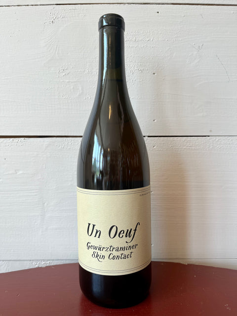 Swick Gewurztraminer Un Oeuf Skin Contact Willamette Valley 2021