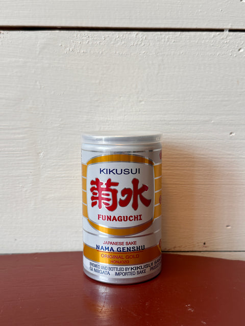 Kikusui Funaguchi Nama Genshu "Gold Can"