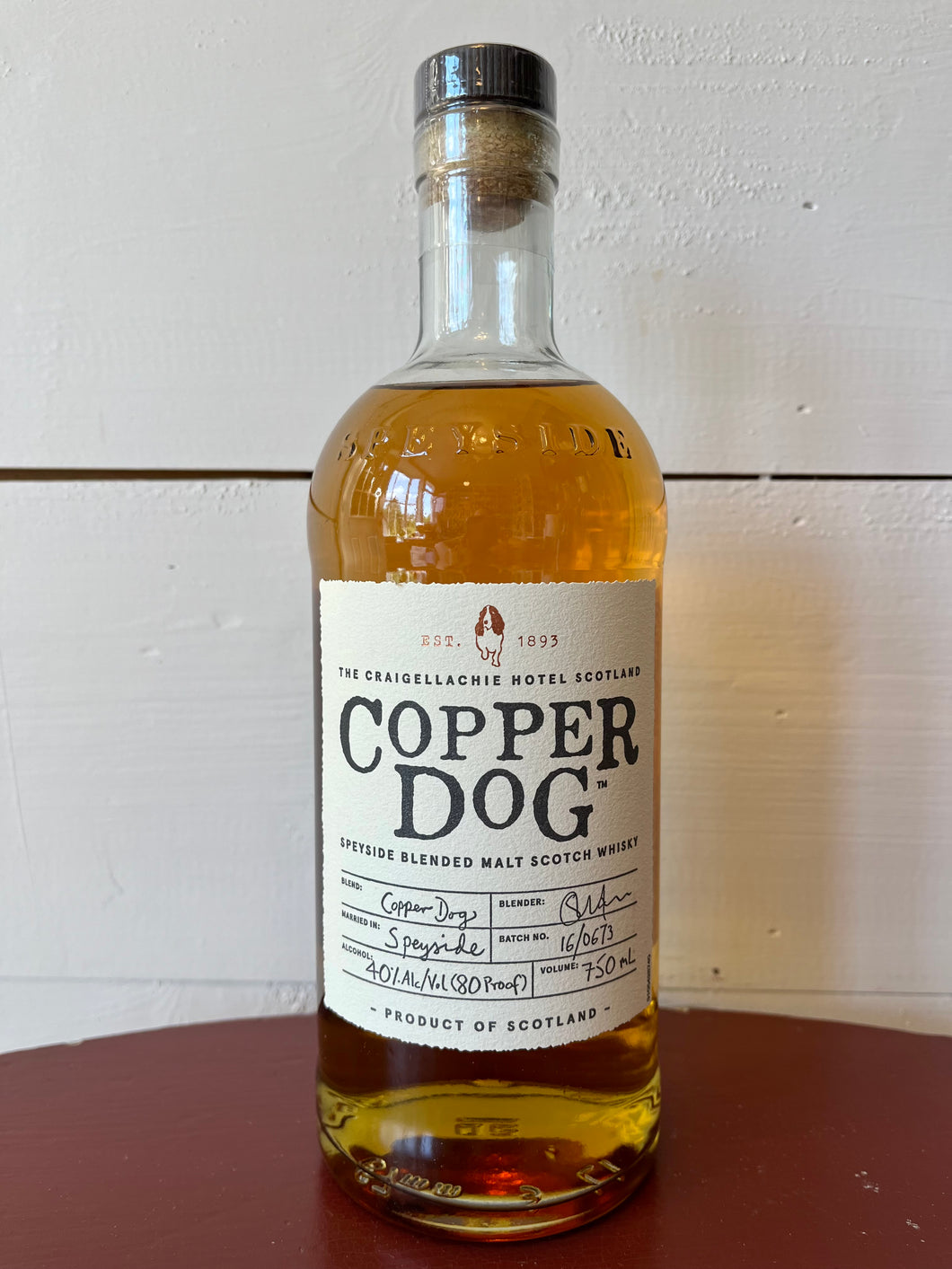 Copper Dog Blended Malt Scotch 80