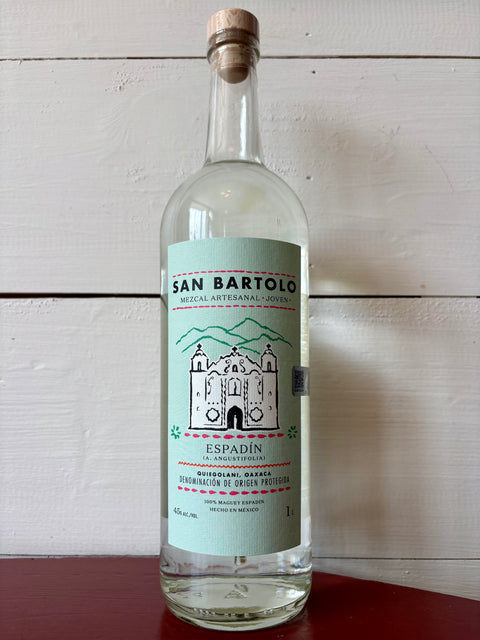 San Bartolo Espadin Quiegolani Artesanal Mezcal 1 Liter