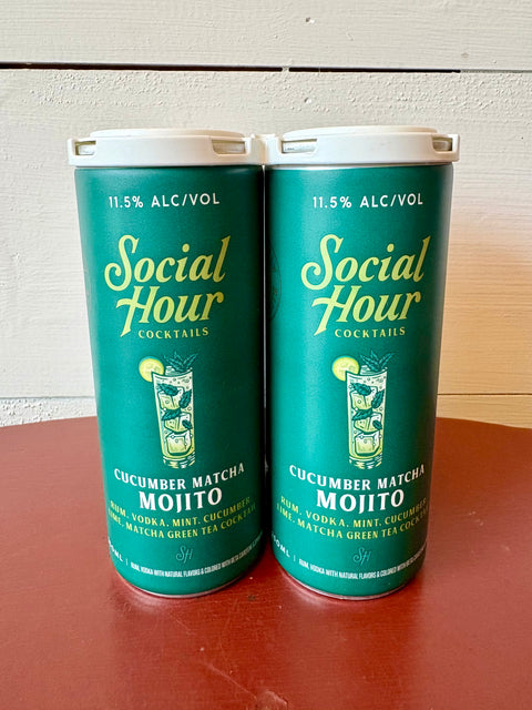 Social Hour Cucumber Matcha Mojito 4-Pack