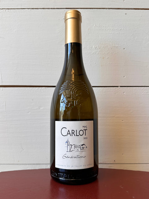Mas Carlot, Costieres de Nimes Blanc 'Generations' 2023