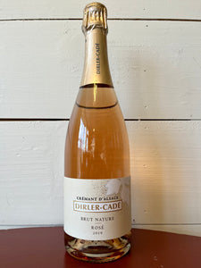 Domaine Dirler-Cade, Cremant D'Alsace Brut Nature Rose 2019