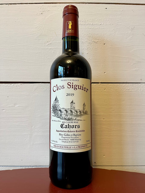 Clos Siguier Cahors 2019