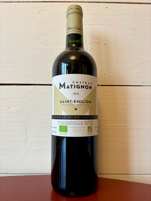 Chateau Matignon, Saint Emilion 2016
