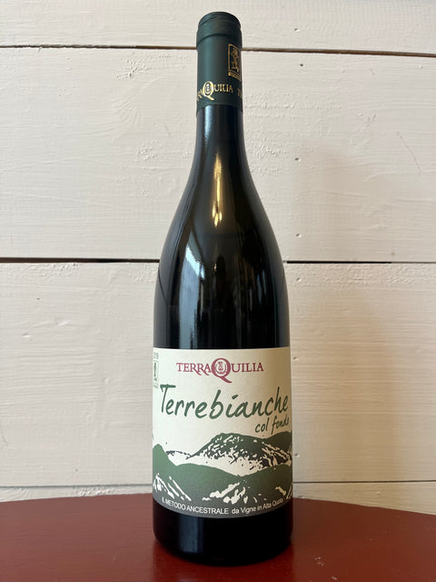 TerraQuilia Terrebianche Bianco Lambrusco col fondo 2019