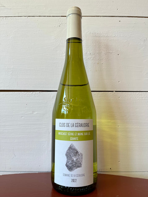 Domaine de la Geraudrie Muscadet Sevre et Maine, 'Clos de la Geraudrie Granite' 2022