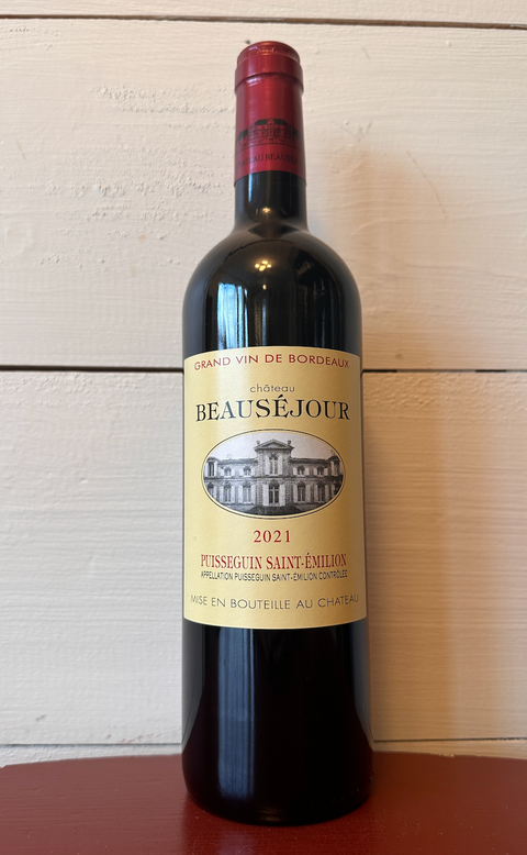 Château Beausejour, Puisseguin St. Emilion Cuvee Speciale 2021