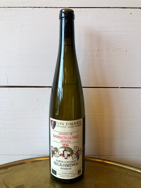 Beck-Hartweg, Riesling Dambach 2020