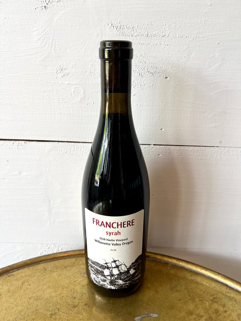 Franchere Wine Co. - "Havlin Vineyard" Willamette Valley Syrah 2018